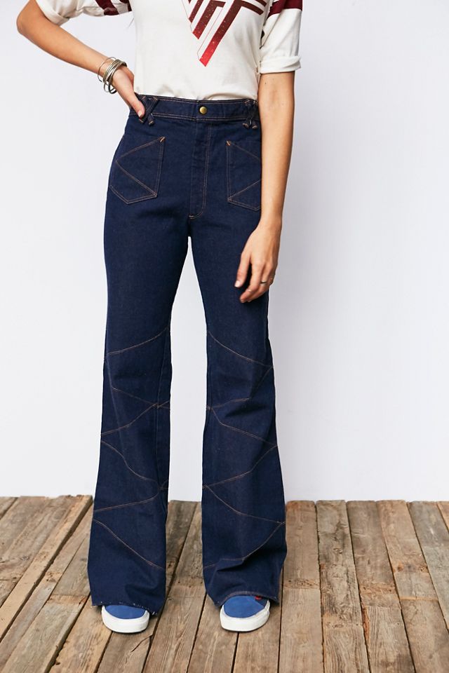 Vintage 1970s Flared Denim #2