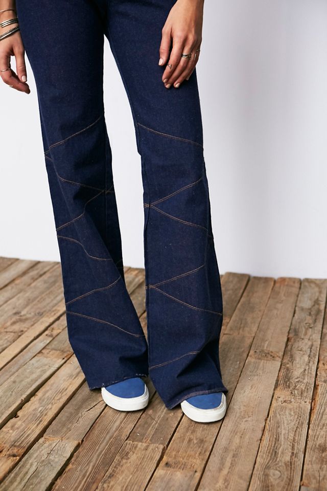 Vintage 1970s Flared Denim #4
