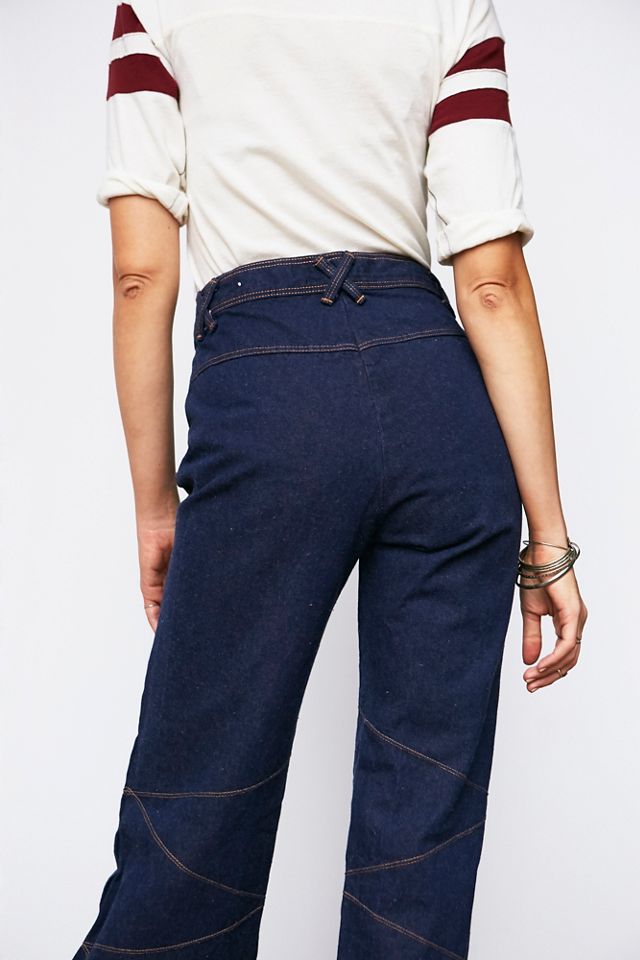 Vintage 1970s Flared Denim #5