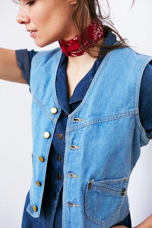 Vintage Denim Vest #3