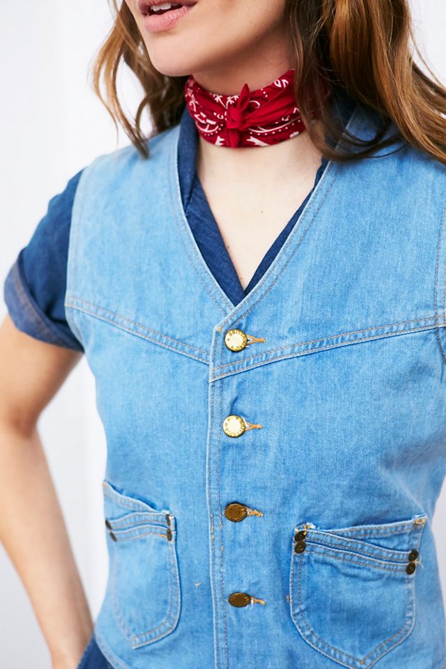 Vintage Denim Vest #4