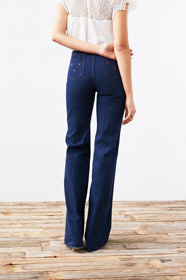 Vintage 1970s Flared Denim #1