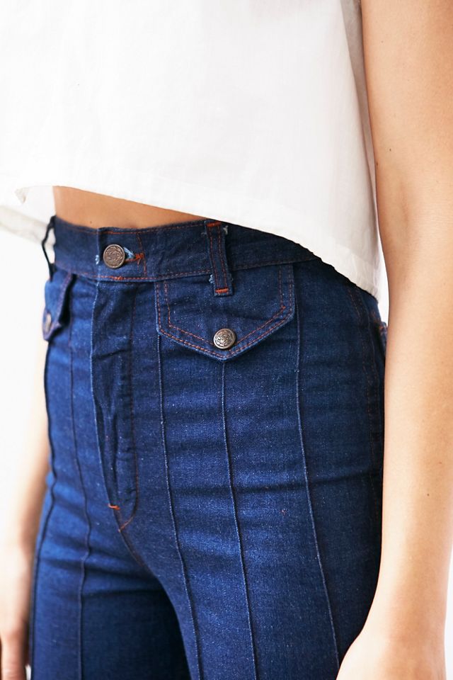Vintage 1970s Flared Denim #4