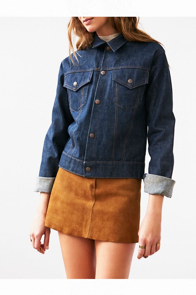 Vintage Embroidered Denim Jacket #1