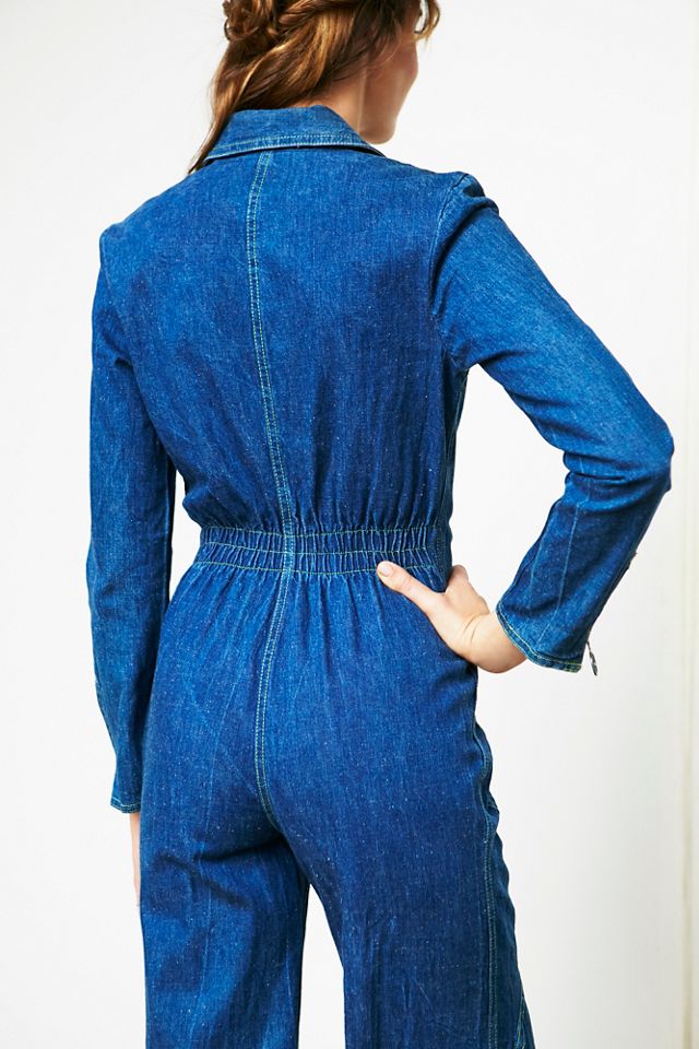 Vintage 1970s Flared Jumpsuit #3