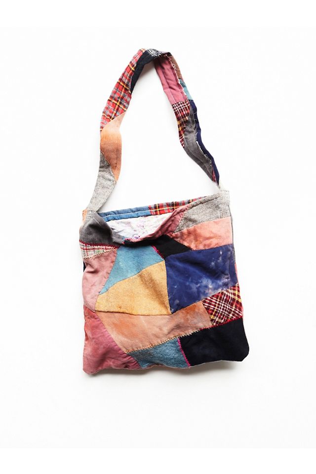Vintage Handmade Patchwork Bag