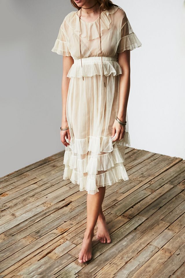 a-line dress with empire waist Empire Waist A-Line Midi Dress Medium / Black