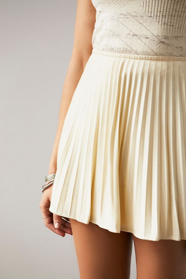 Vintage Pleated A Line Skirt #3