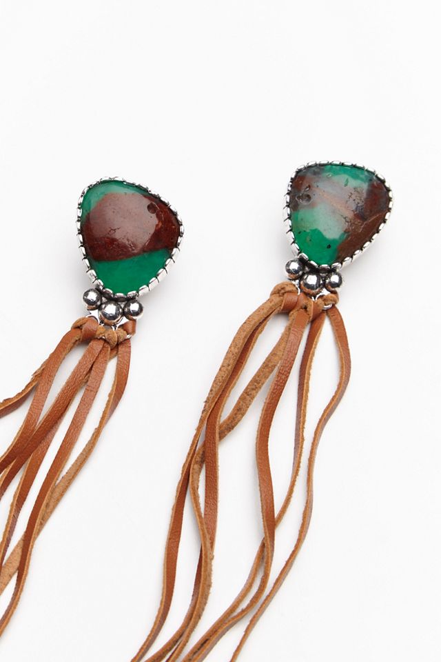 Calm Rivers Fringe Earrings #3