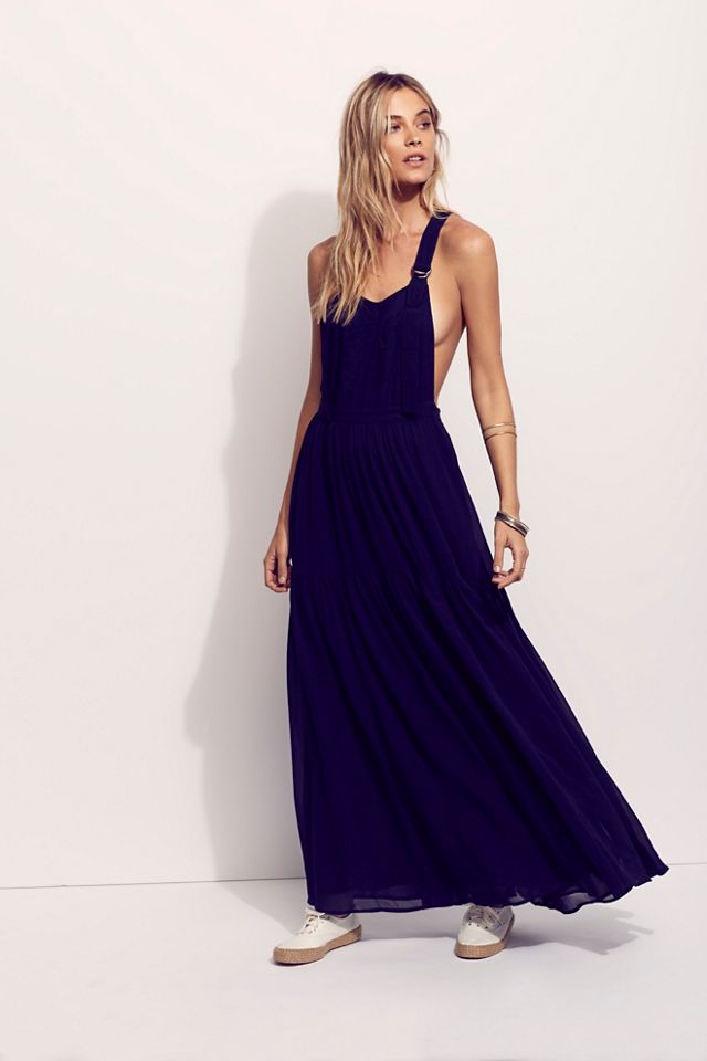 Free people yes please maxi cheap dress