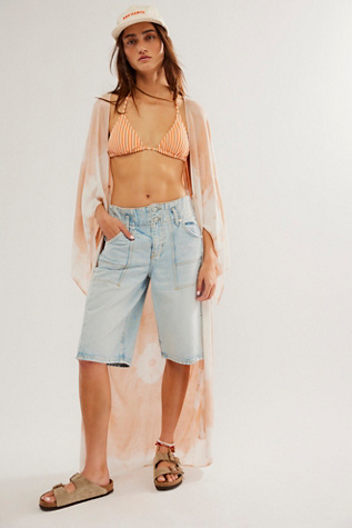 Spellbound Tie Dye Duster Top at Free People in Cafe