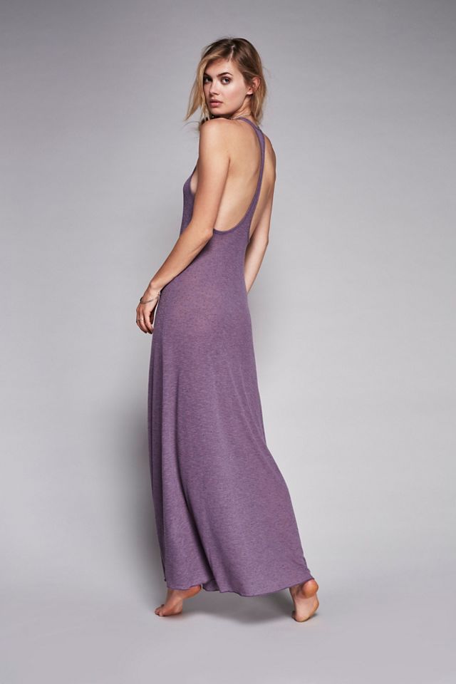 Free people sale purple maxi dress