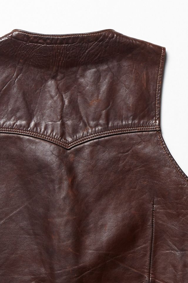 Vintage Leather Vest #5