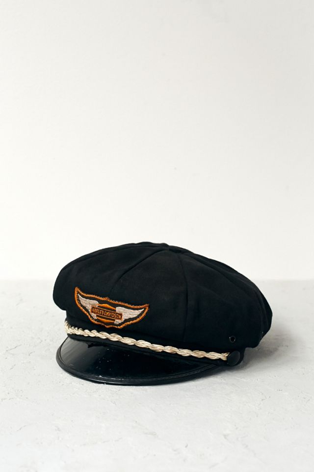 Vintage Harley Biker Hat