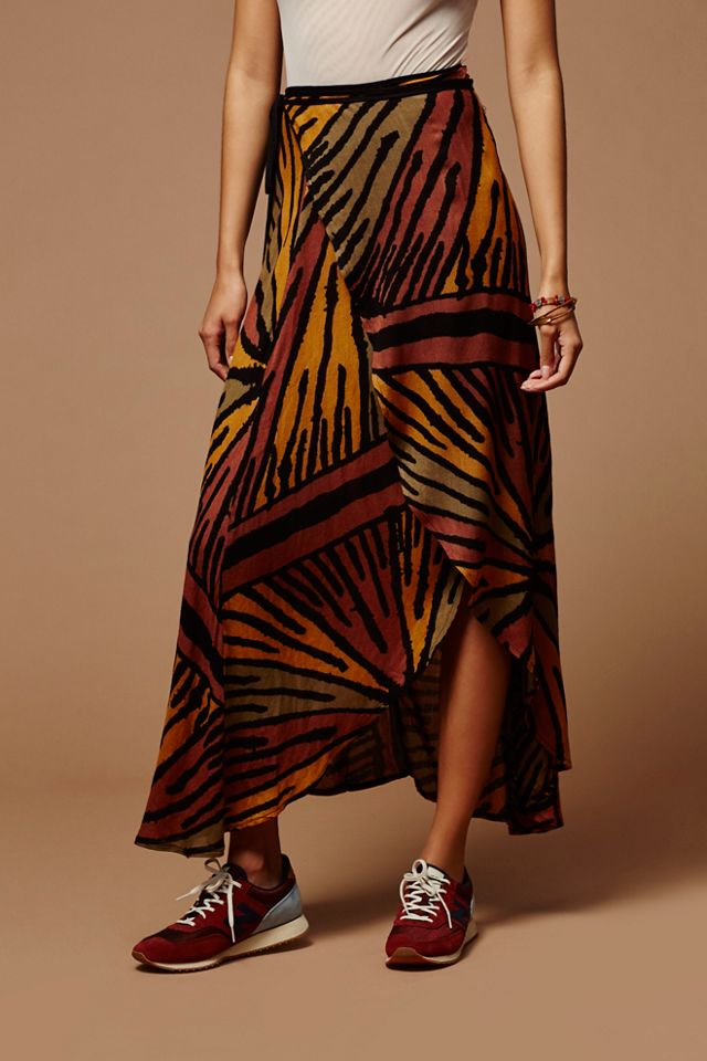 Le Tigre Wrap Maxi Skirt #1