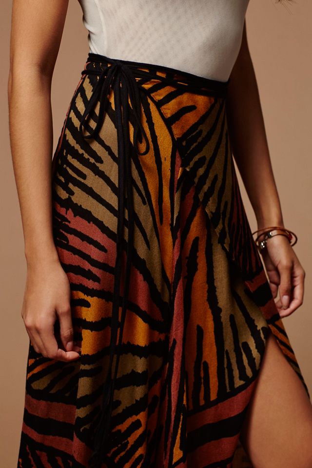 Le Tigre Wrap Maxi Skirt #4