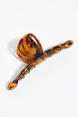 Женские аксессуары для волос Medusa's Heirlooms Fine Hair Claw, цвет: Коричневый — фото 2