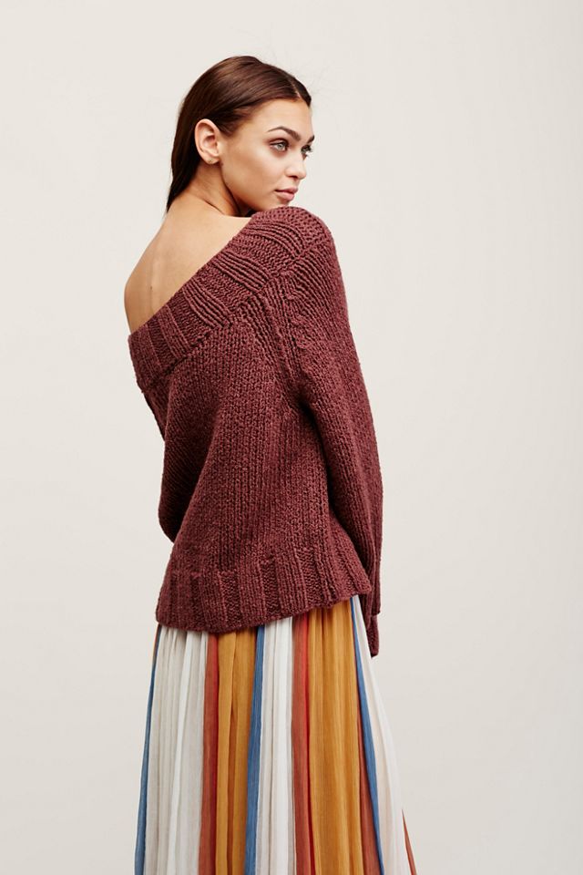 Beachy Slouch Sweater #1