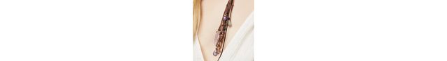 Leather Fringe Druzy Slice Necklace #5