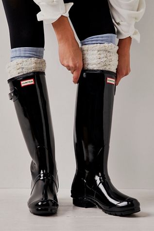 ブーツその他 HUNTER UNISEX Intrepid Buckle Tall Snow Boots Black WFT2000N 61wfD+xI47L._AC_SY535_.jpg