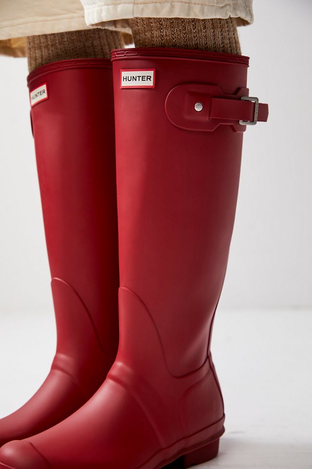 Hunter hotsell red wellies