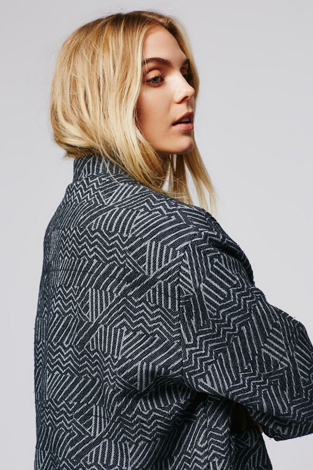 Geo Quilted Bomber #5