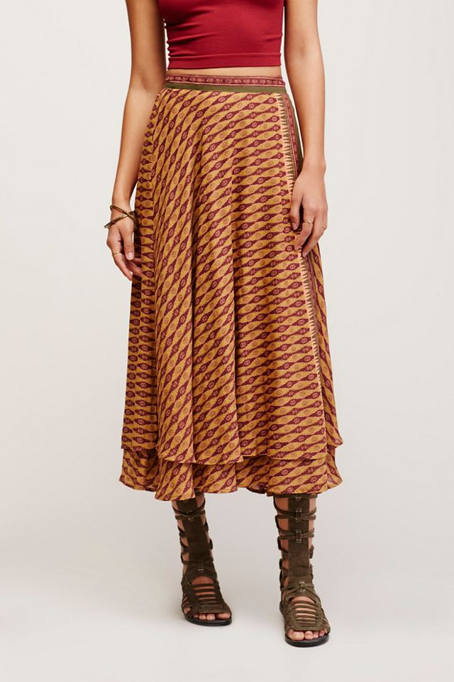 Good 4 U Print Midi Skirt #1