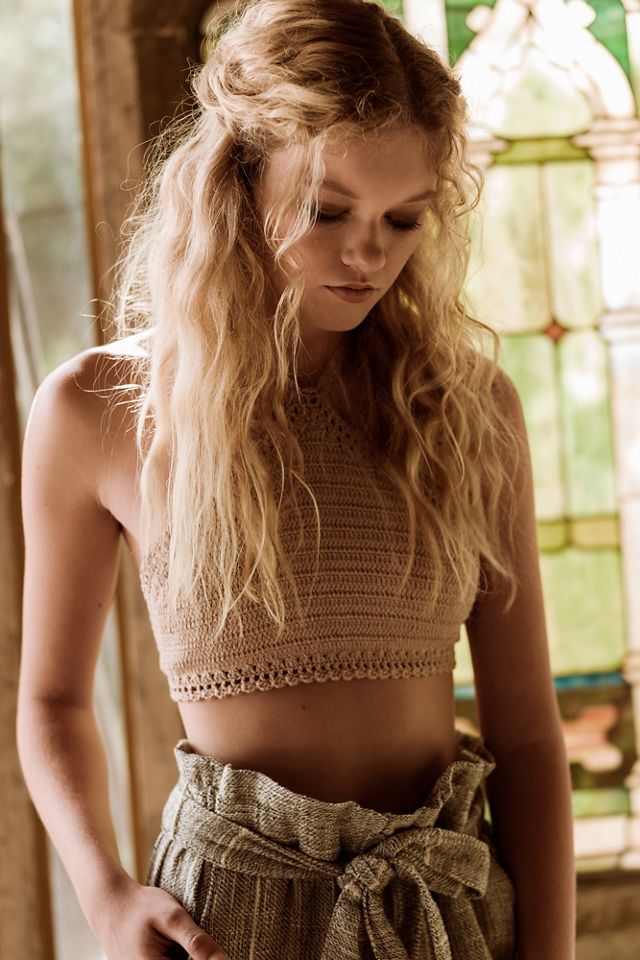 Malikah Halter Bikini Top