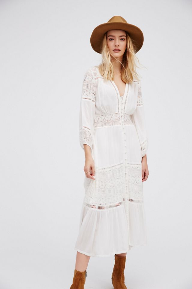 Free people shop olivia midi dress