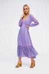 midi doll dress for women Dolores White Bloom Doll Dress