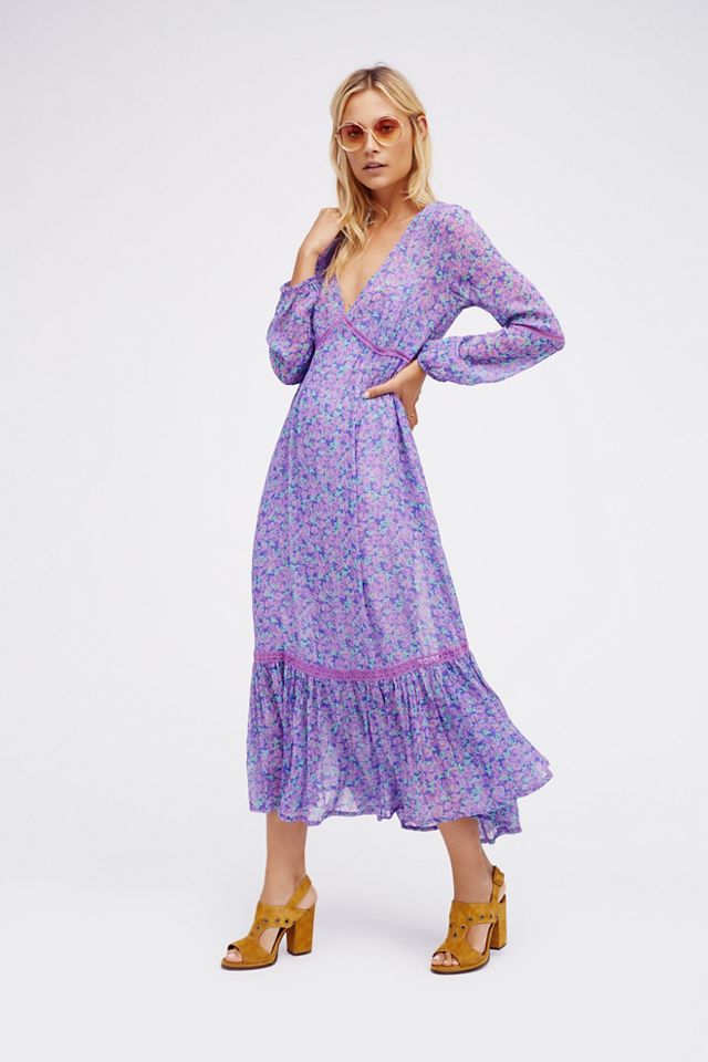 Free people wildflower maxi dress sales