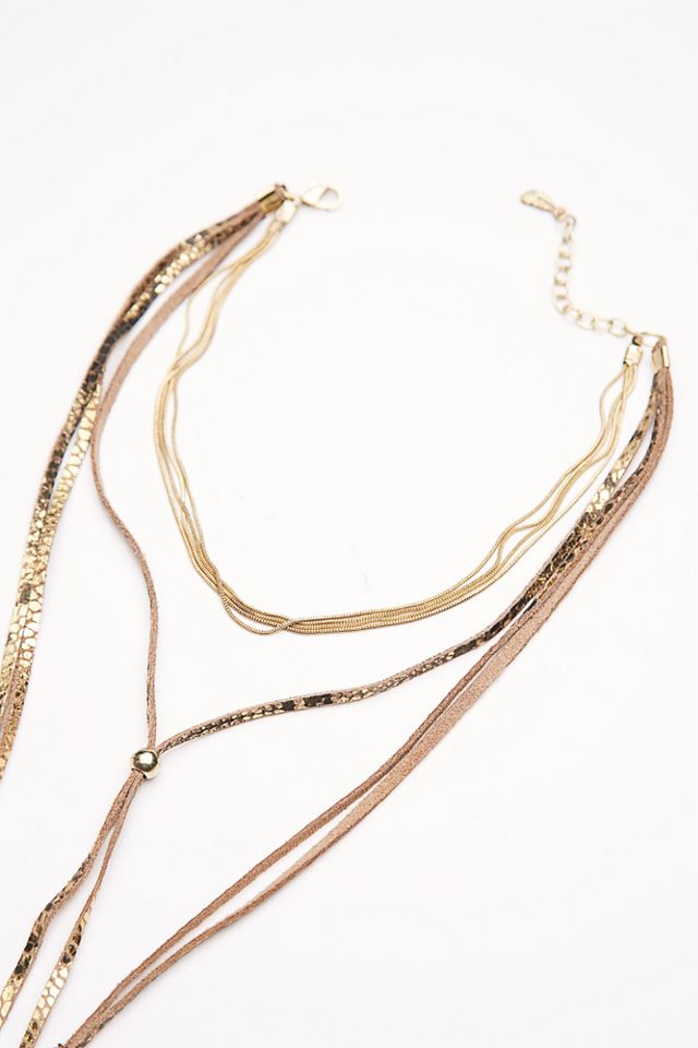 Sunset Valley Leather Necklace #2