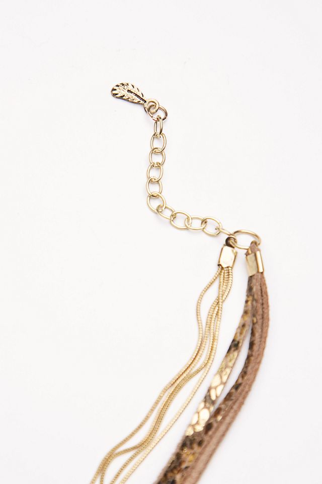 Sunset Valley Leather Necklace #3