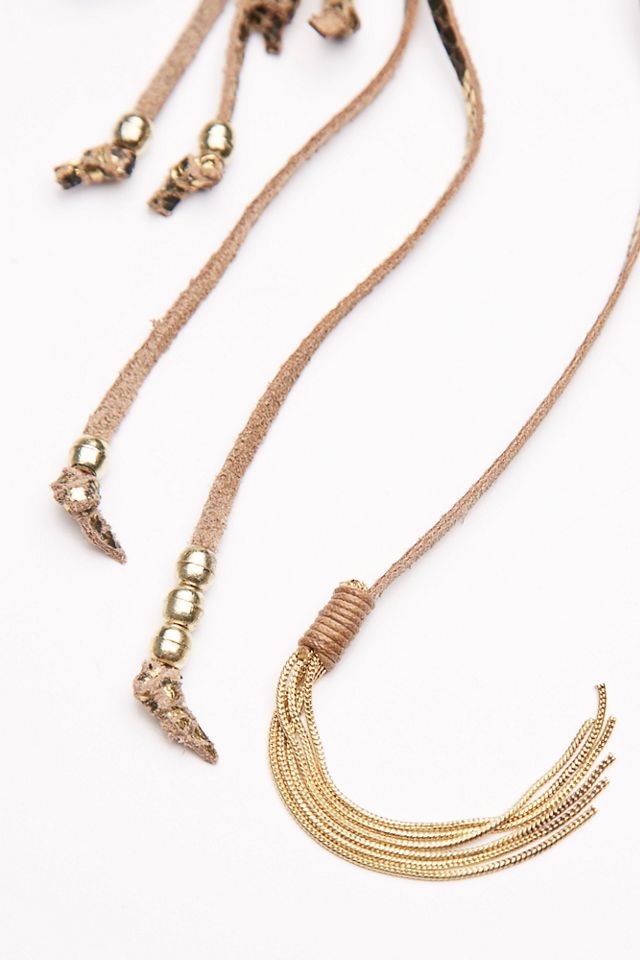 Sunset Valley Leather Necklace #5