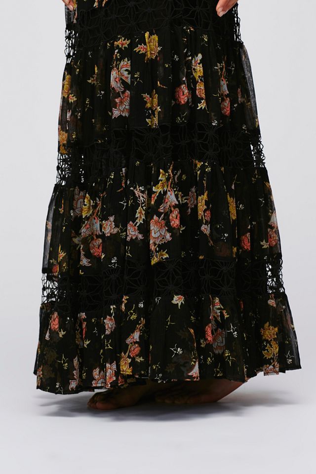Morning Star Printed Maxi Skirt #4