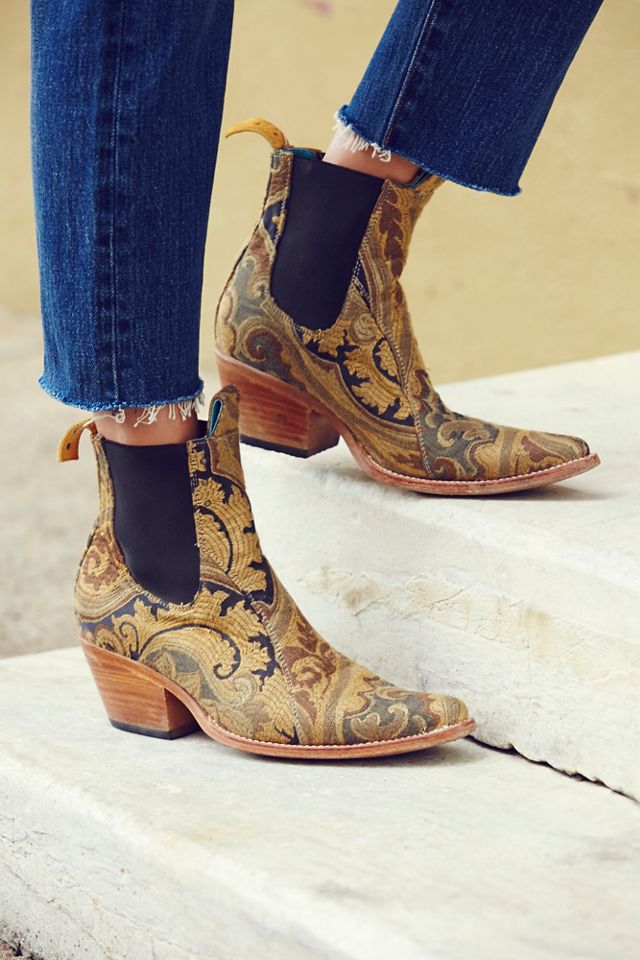 Jacquard Lenni Ankle Boot