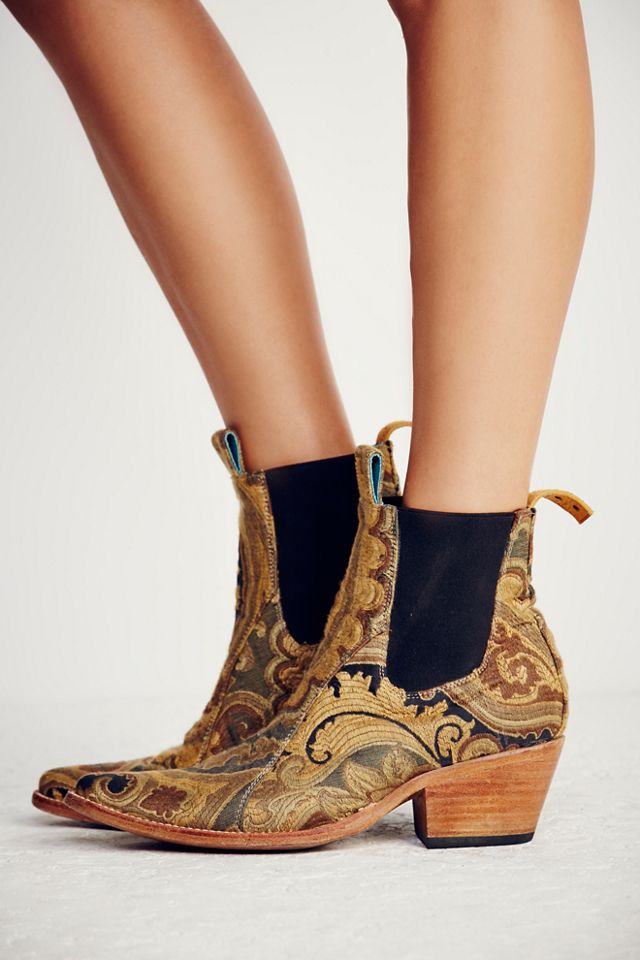 Jacquard Lenni Ankle Boot #1