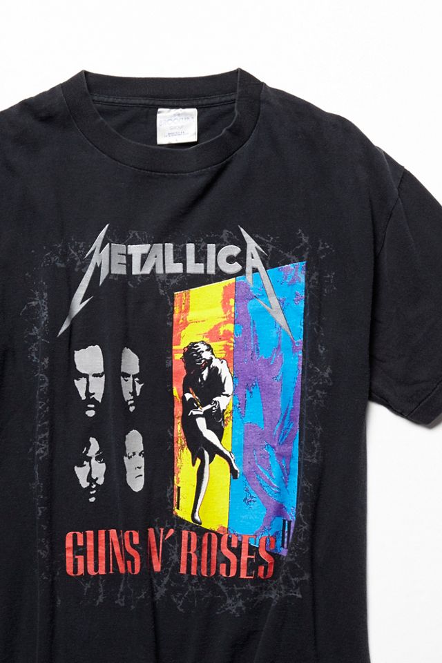 Vintage Metallica and Guns N' Roses Tee