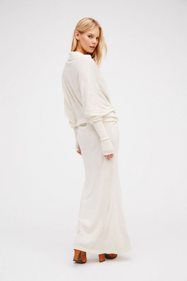Reversible Long Sweater Dress #2
