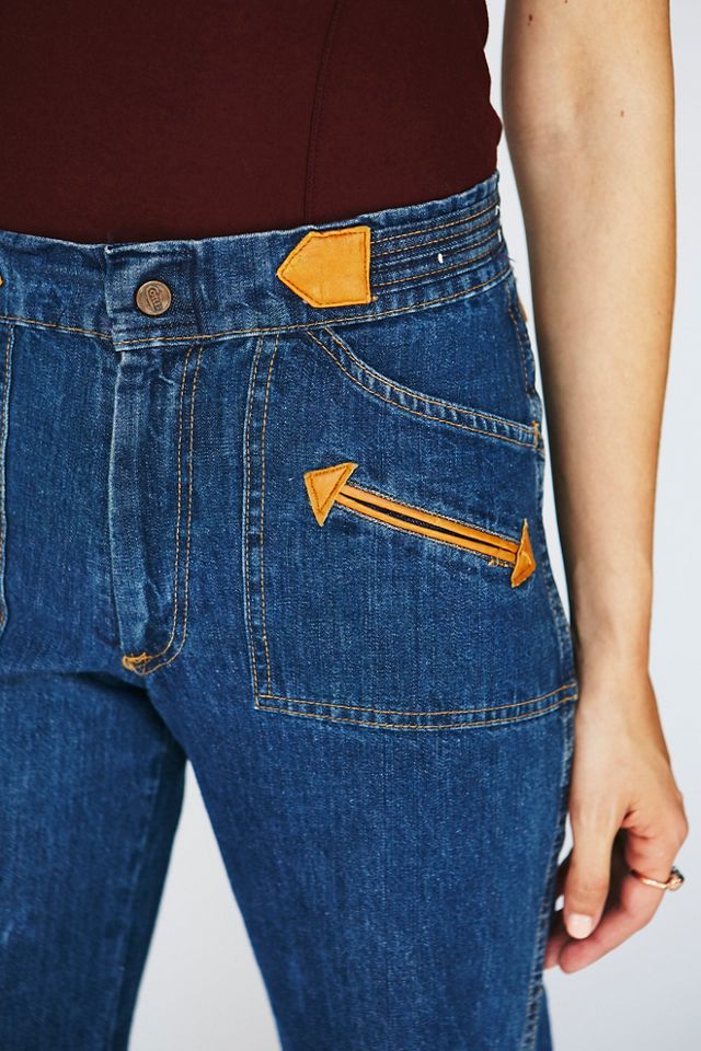 Vintage 1970s Flared Denim #3