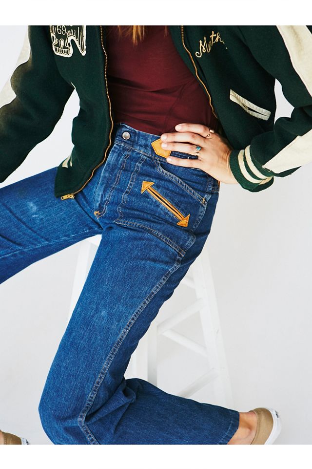 Vintage 1970s Flared Denim #5