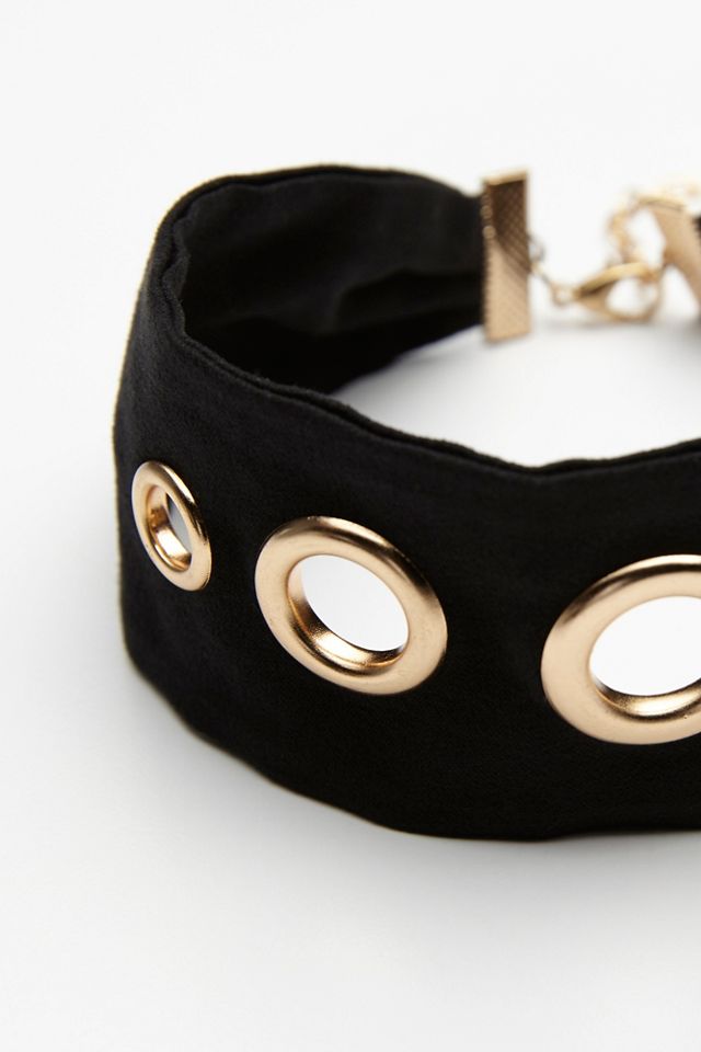 Magic Mystery Embellished Suede Choker #3