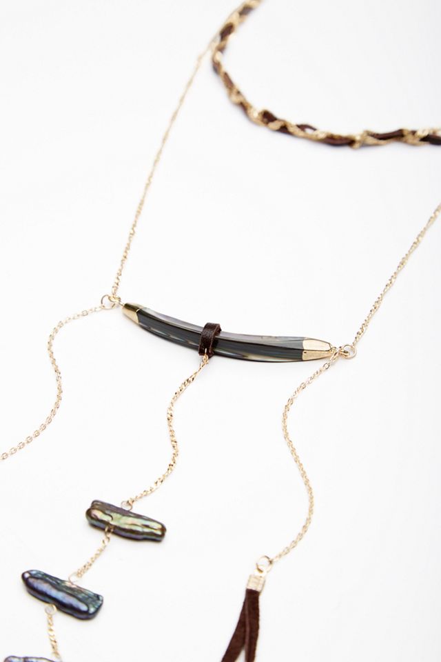Abalone Cove Layered Necklace #3