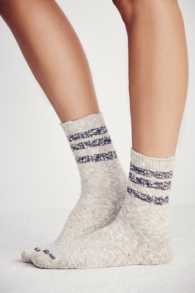 Remi Stripe Crew Sock #1