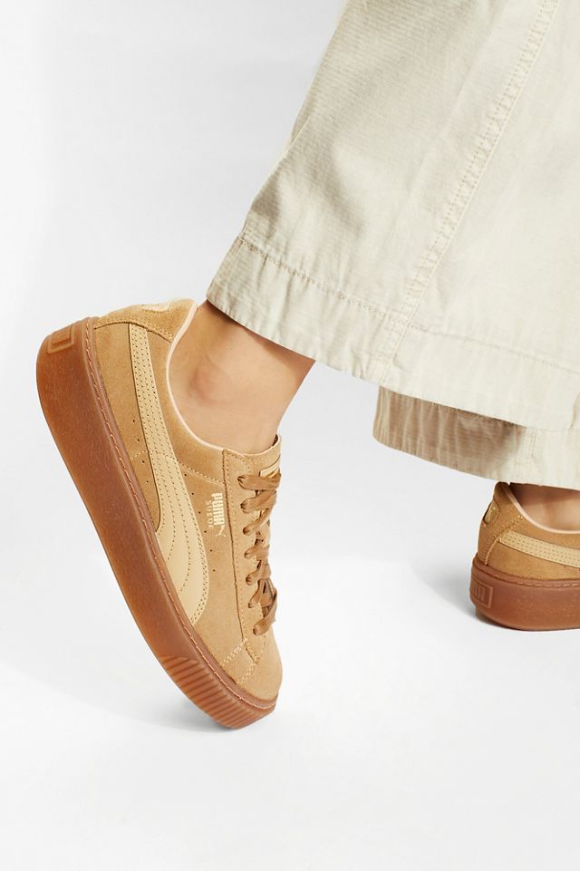 Suede Platform Core Sneakers