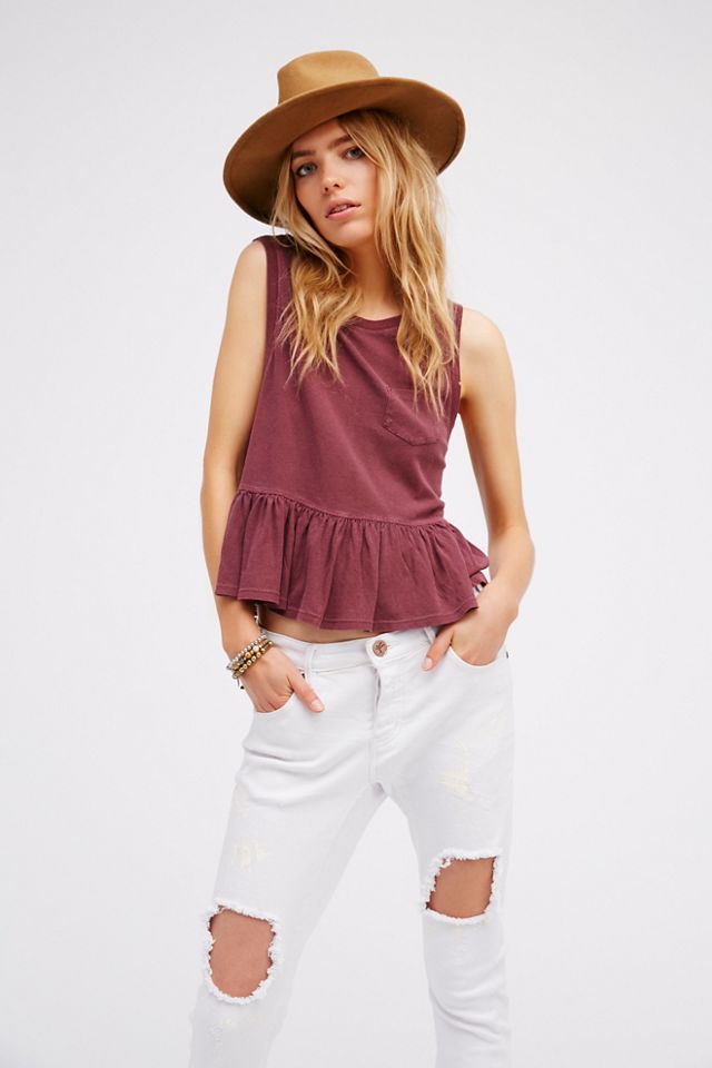 Continental Peplum