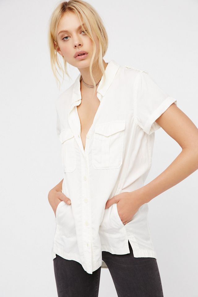 Lou Lou Military Buttondown | Free People