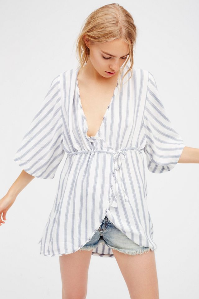 Drift Away Striped Tunic