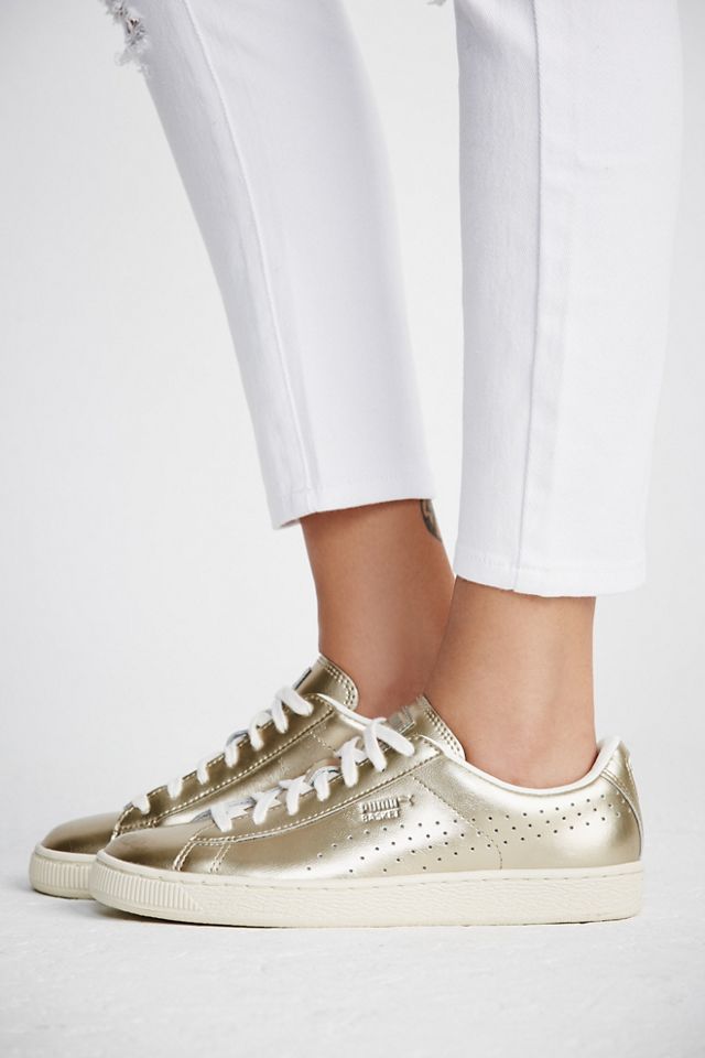 Basket Classic Citi Metallic Court Trainer #1