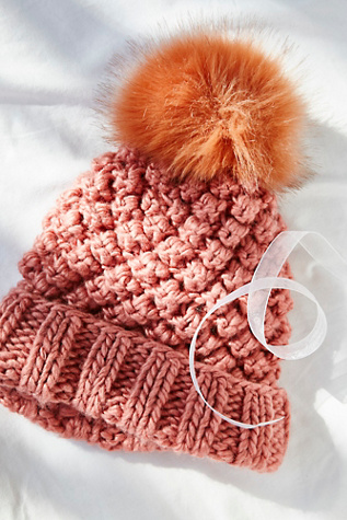 Free People Women Happy Trails Pompom Beanie Size One Size Free People | Accessories | Free People Women Happy Trails  main image 3